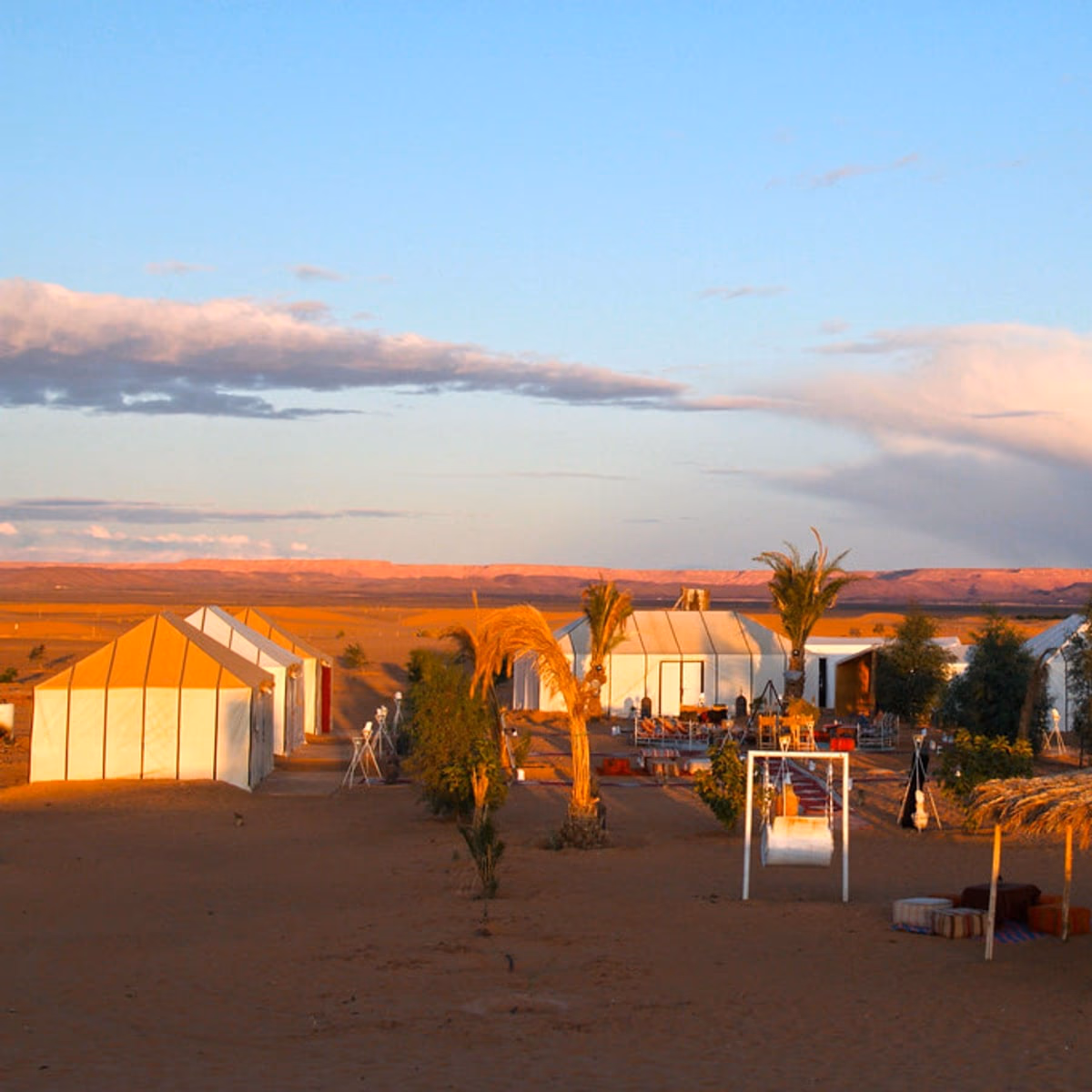 Nuit en bivouac de luxe — vue 2